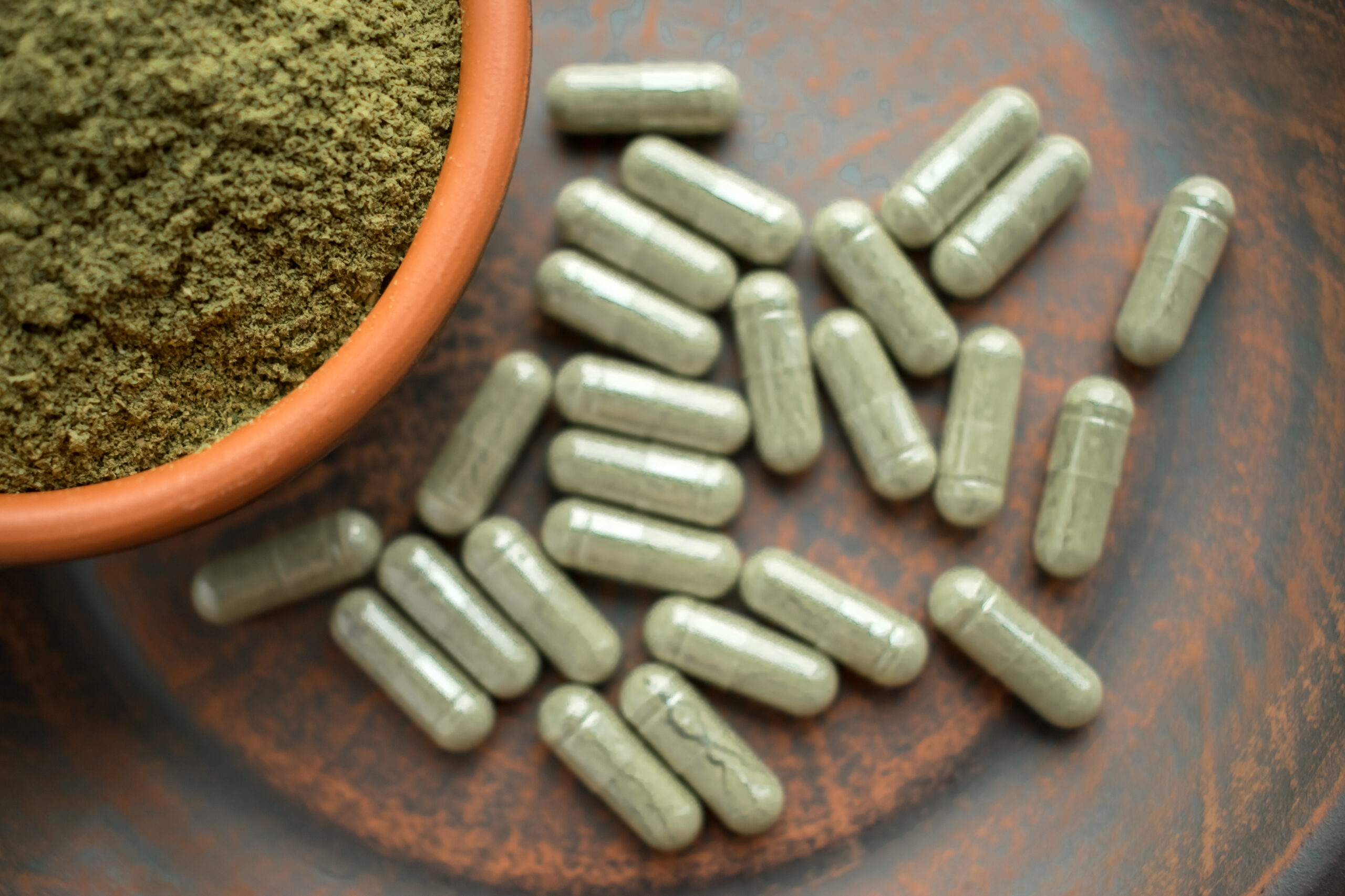 Kratom and concentrated 7-OH products